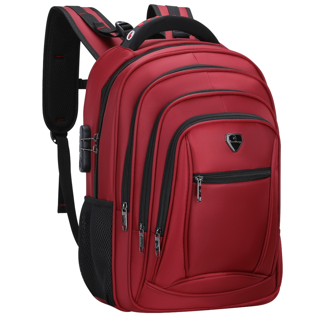 Mochila Grande Unissex Antifurto com Cadeado Impermeável para Notebook 15.6 Viagem Trabalho