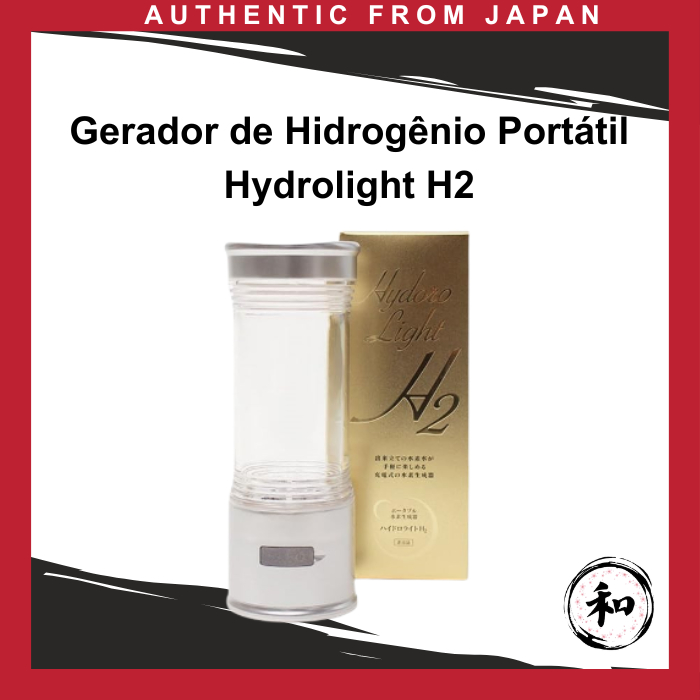 Gerador de Hidrogênio Portátil Hydrolight H2 [Direto do Japão]