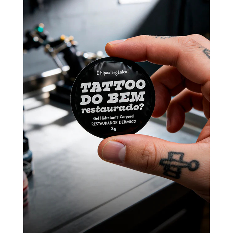 TattooDoBem Sachê Restaurador Kit com 10 un