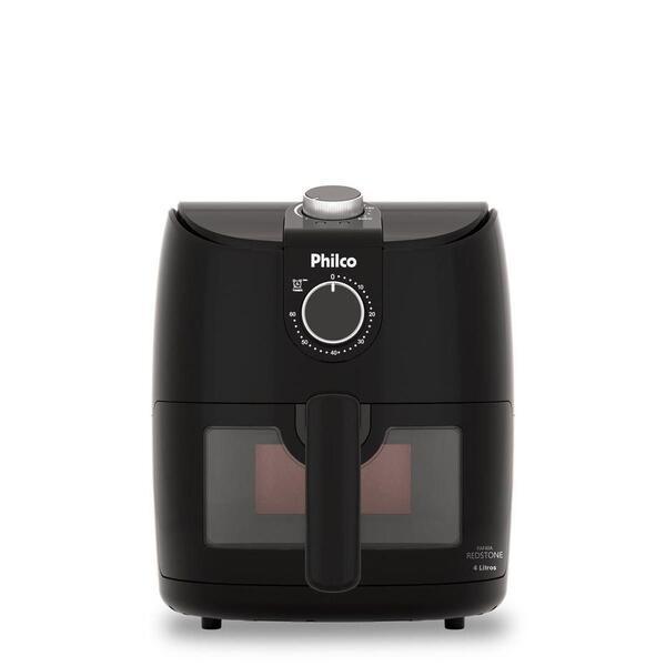Air Fryer Philco PAF40A 4L 1500W Revestimento Redstone Visor Glass 127V