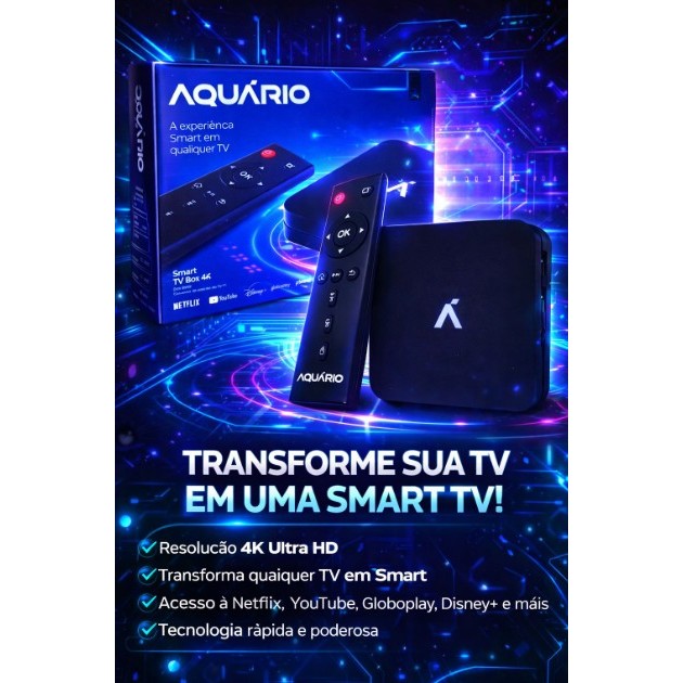 TV Box Aquário STV-3000