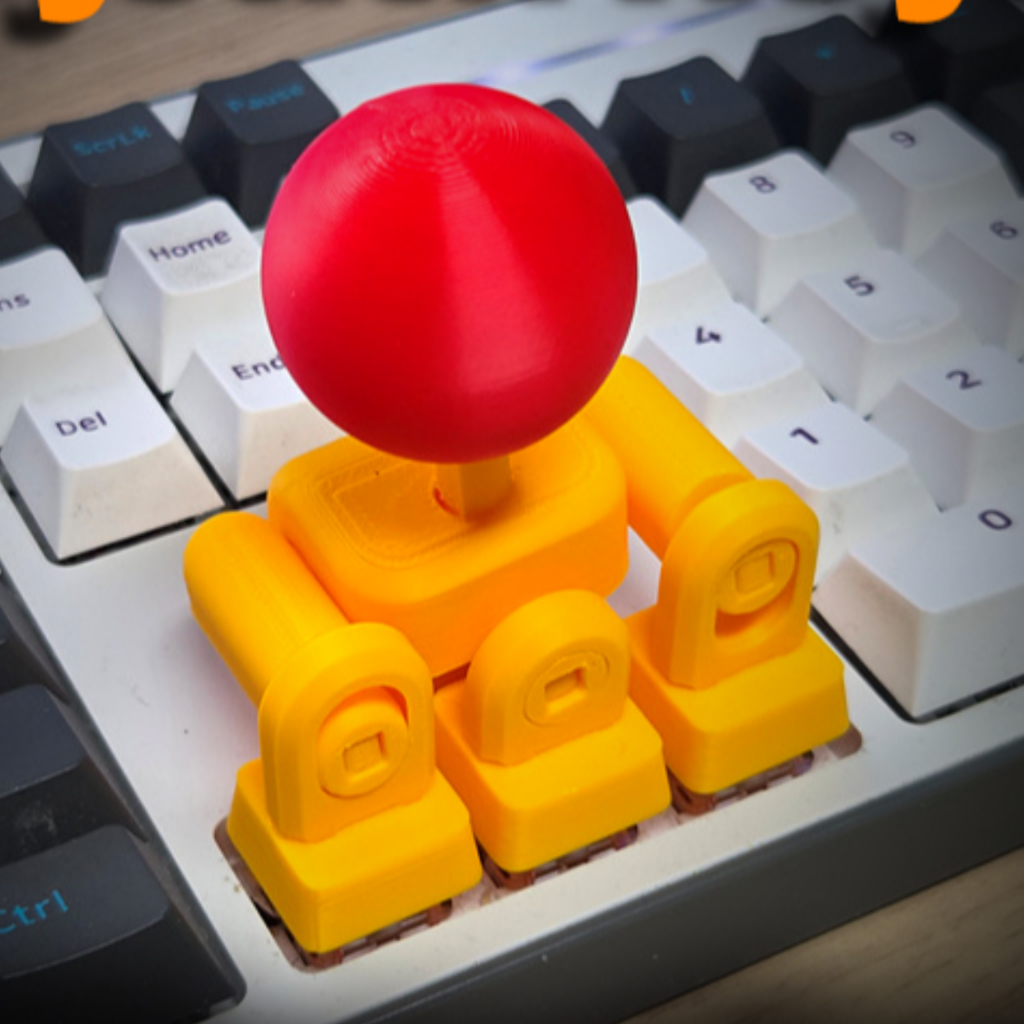 Joystick Adaptador Funcional 4 Direções - Para Teclado Mecânico Gamer