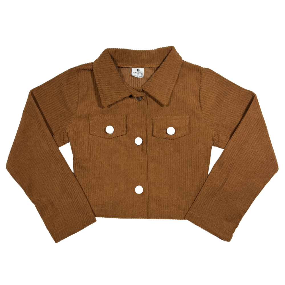 Casaco Blazer Veludo Infantil Menina Cotelê Feminino Diva CMKids