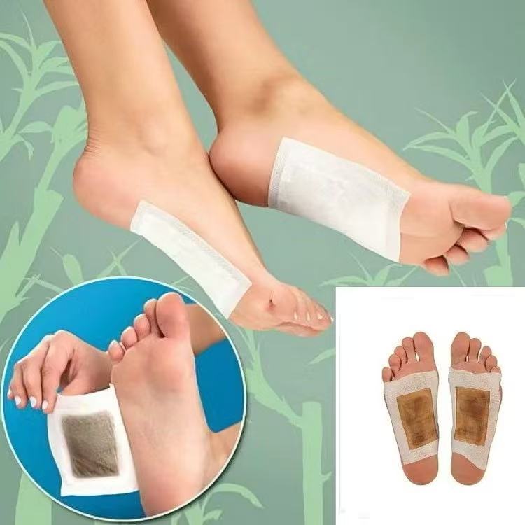 Kit Adesivo Relaxante para os Pés Alívio da Tensão Descanso Reduz Inchaço Antiestresse Confortável