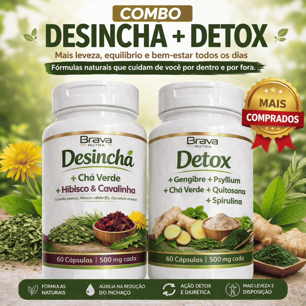Combo Completo : Cuidado Diário Natural | Suplemento Natural | Envio Imediato