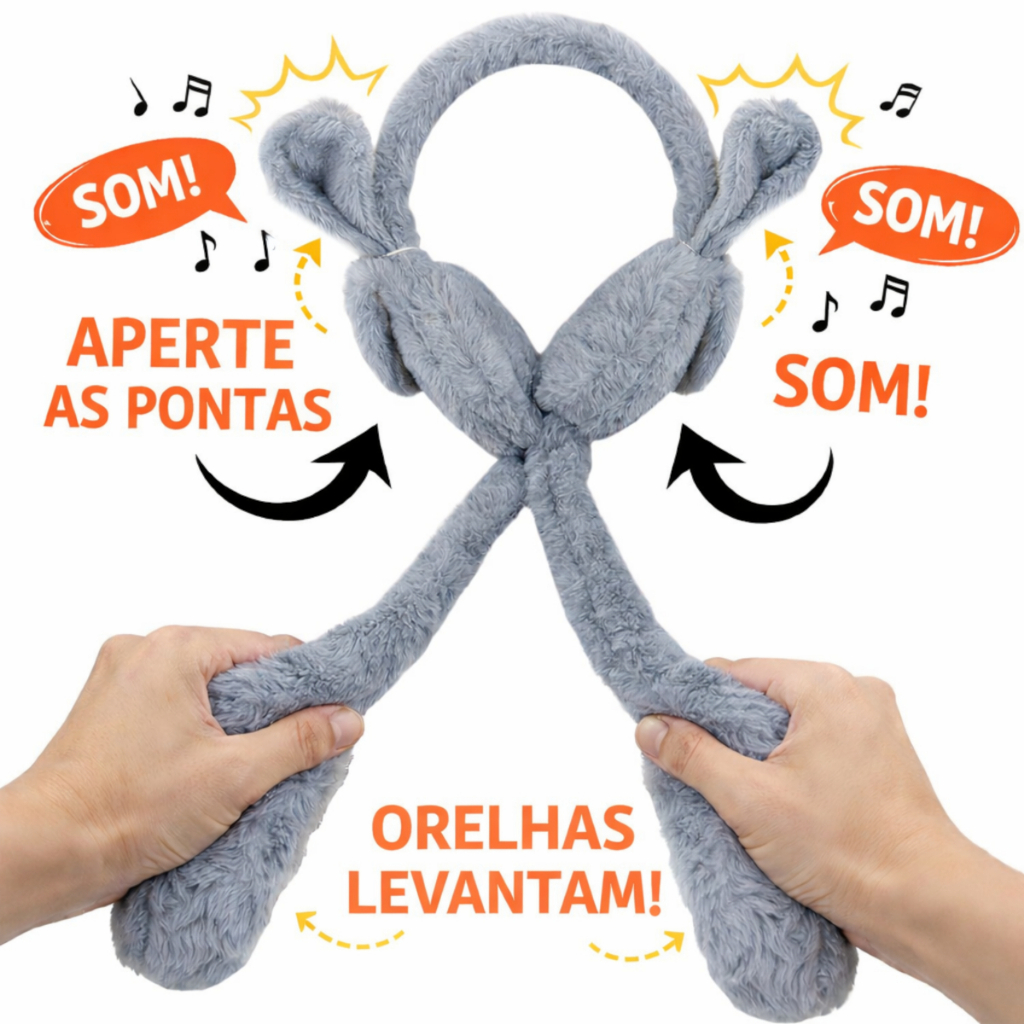 Protetor de Orelha - Bordado - varias cores meninos e meninas - inverno - levantam as orelhas