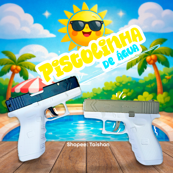 Brinquedo Lança Água Splash - Perfeito para Crianças