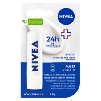 NIVEA Protetor Labial Med Repair FPS15 4,8g