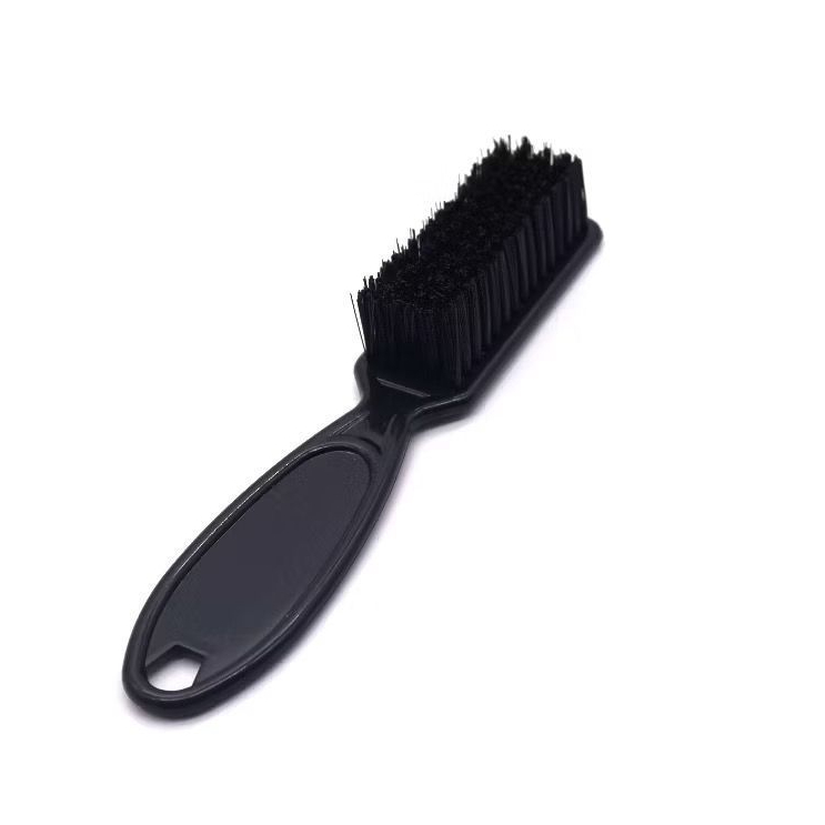 Escova Disfarce Degrade Pra Barbeira Barbearia Remover Pelos De Cabelo e Escovação de Barba Preto