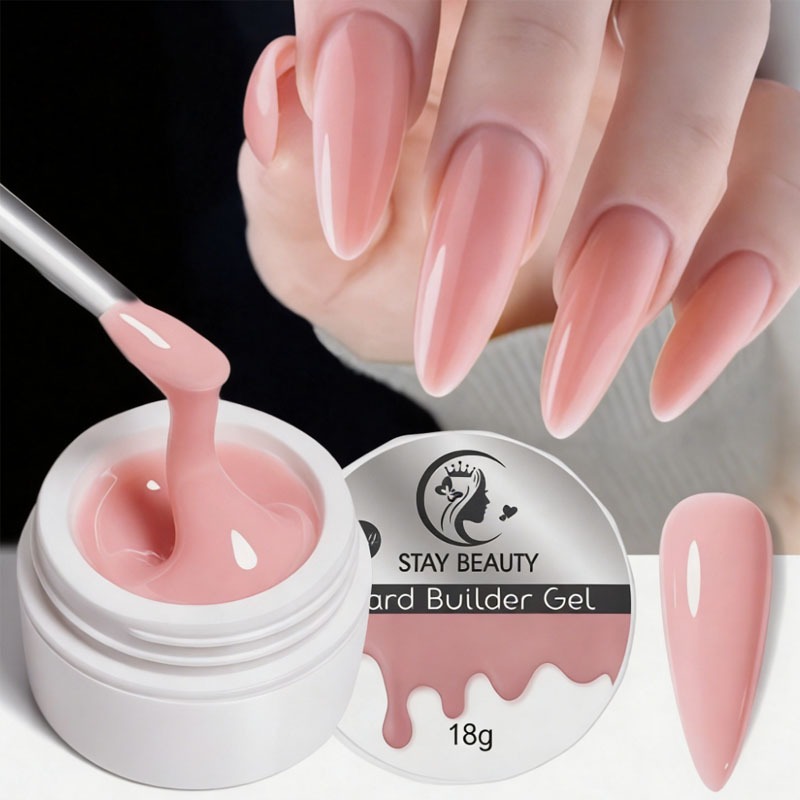 Gel Construtor UV/LED Unhas Gel Acrigel 18g Profissional Acrigel Alongamento
