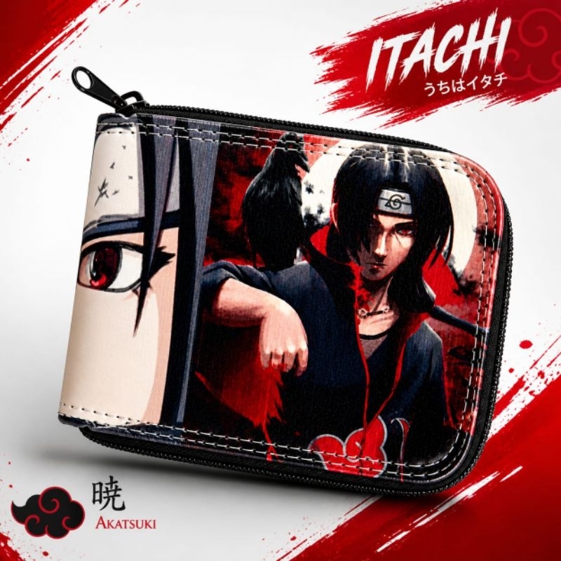 Carteira Uchiha Itachi ninja akatsuki Naruto