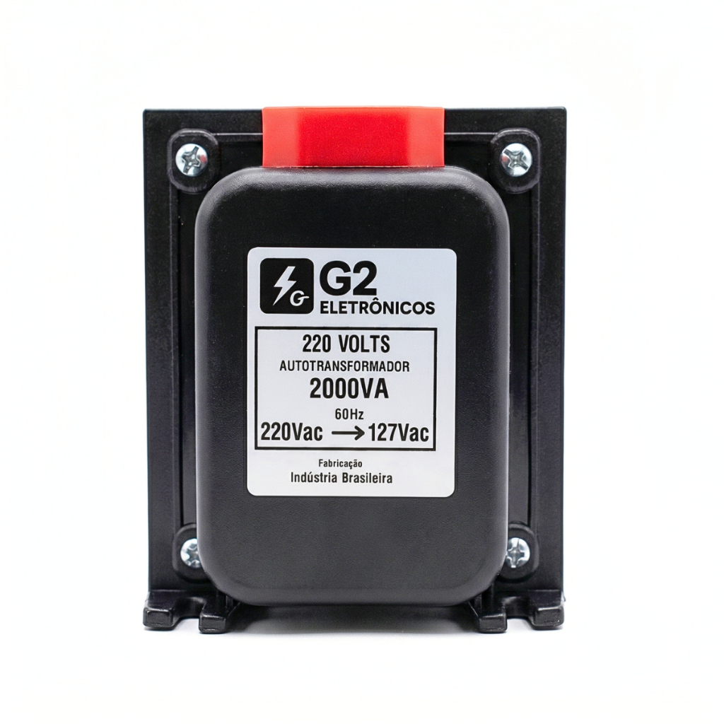 Transformador de Energia 2000va 110v 220v Bivolt