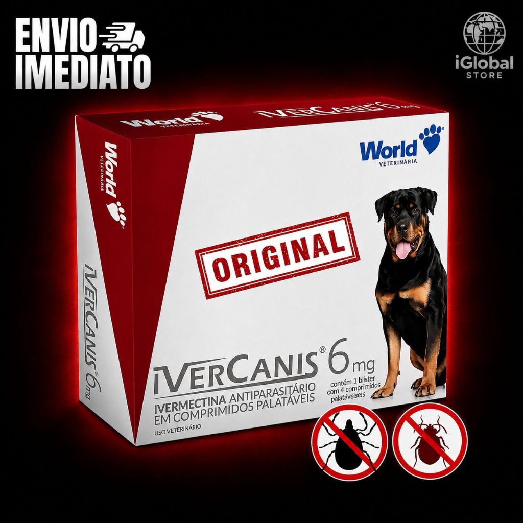 4 Doses de Remédio Contra Pulgas e Carrapatos Para Cães, Proteção de 4 Meses - Envio Rápido
