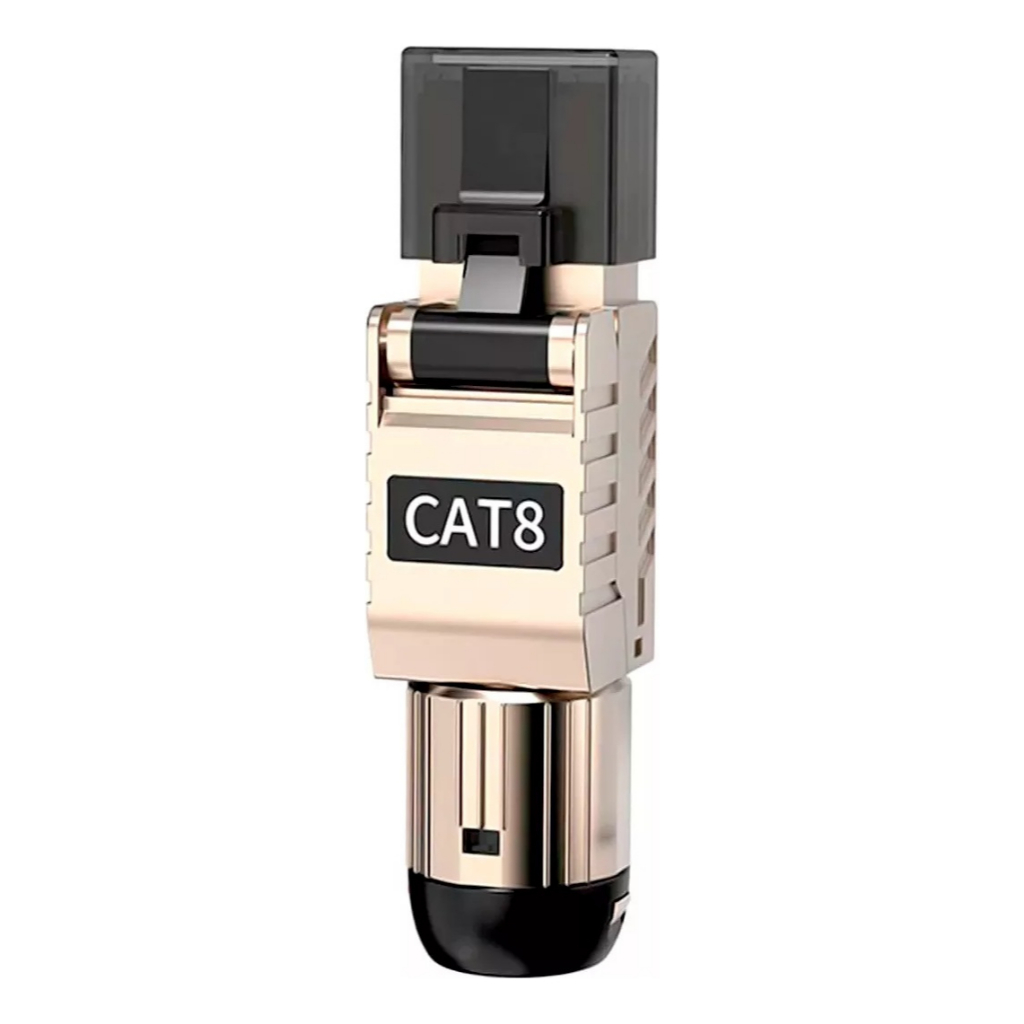 Conector Rj45 Cat7/cat8 Blindado 2000mhz Premium