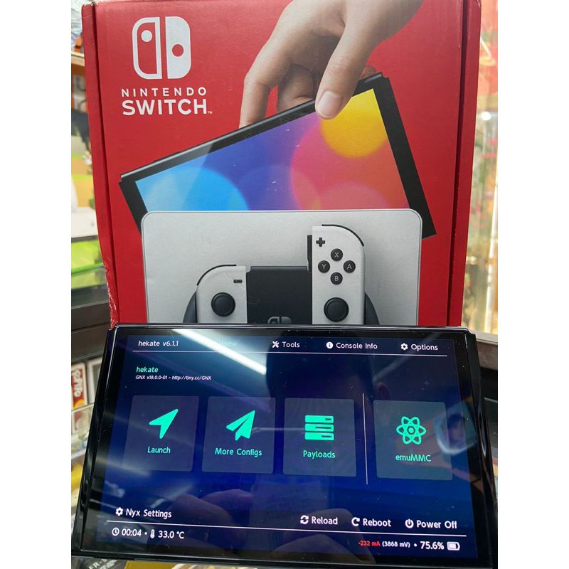 Nintendo Switch Oled Desbloqueado | Novo | Dualboot