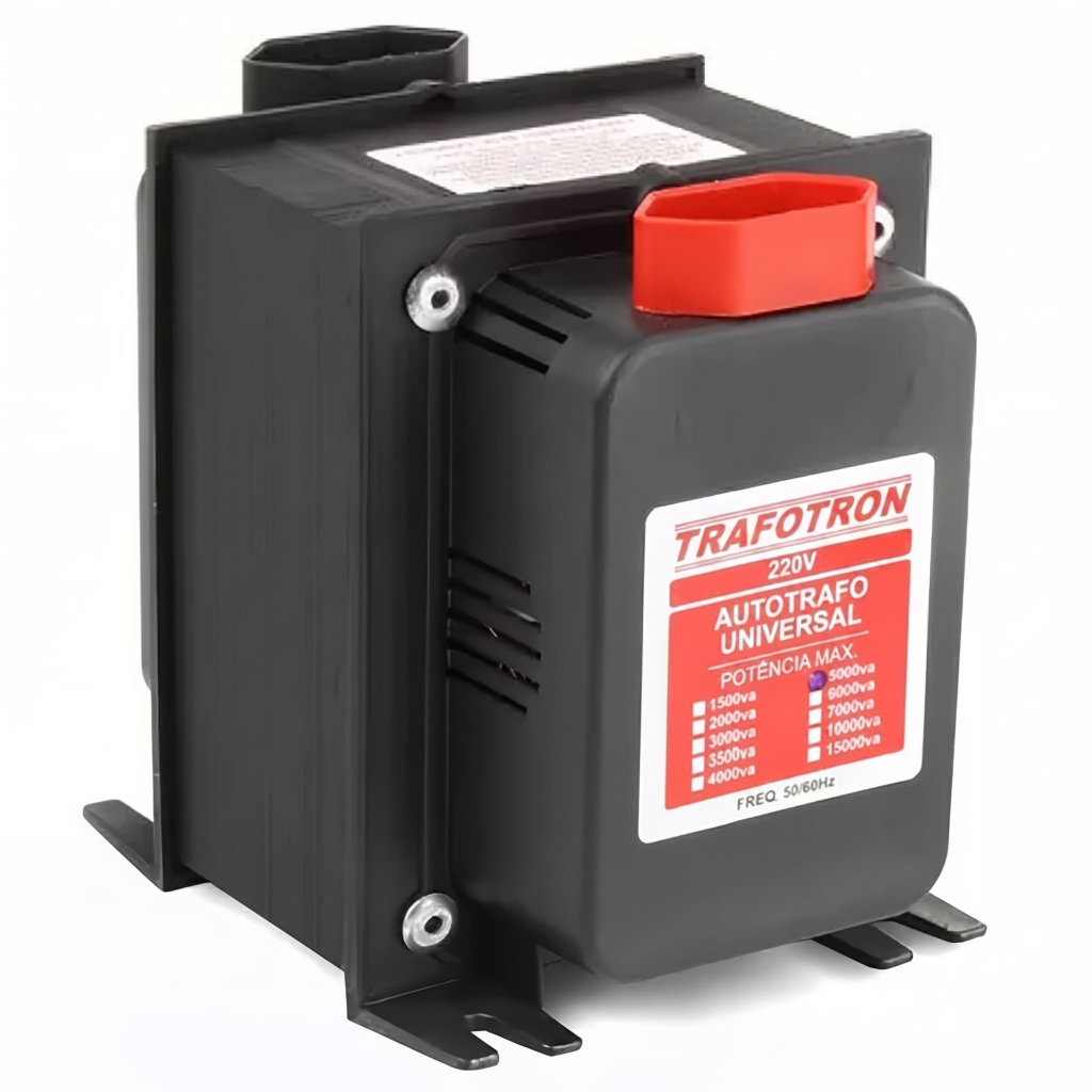 Transformador de energia 5000VA 127 > 220 e 220 >127. Geladeira, ar condicionado, air fryer, microondas, bivolt etc...