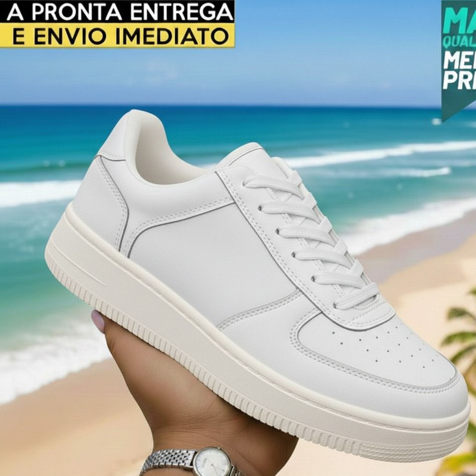 Tênis Masculino feminino macio leve confortavel Casual Unissex Confortável Versátil   envio imediato