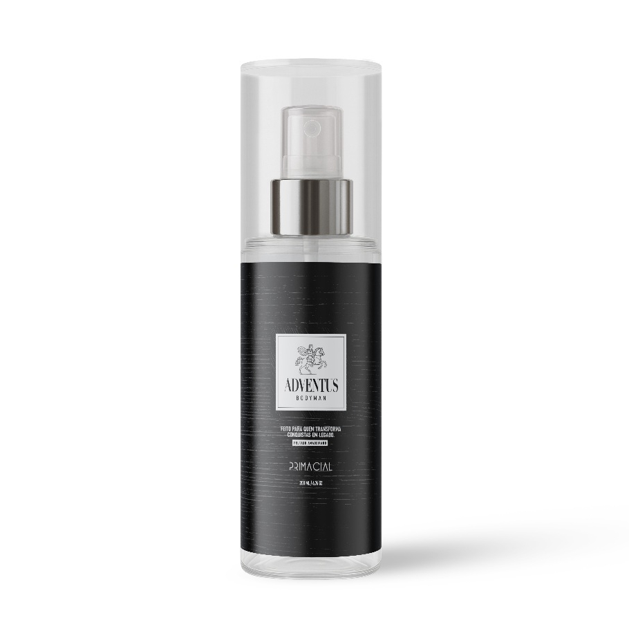 BODY SPLASH MASCULINO ADVENTUS 200ML - PRIMACIAL PERFUME AMADEIRADO CITRICO