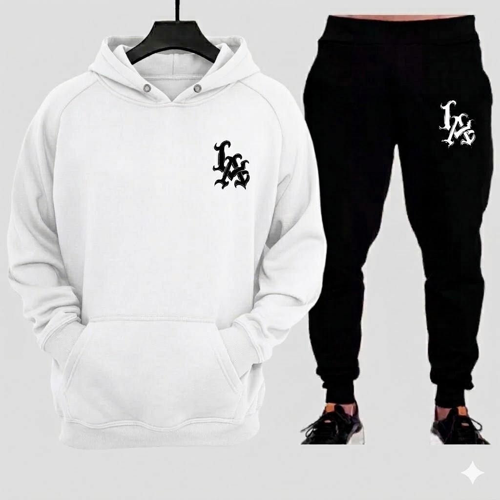 POLAR BEAR KIT Canguru E Calça Moletom Algodão Unissx Estampado LA