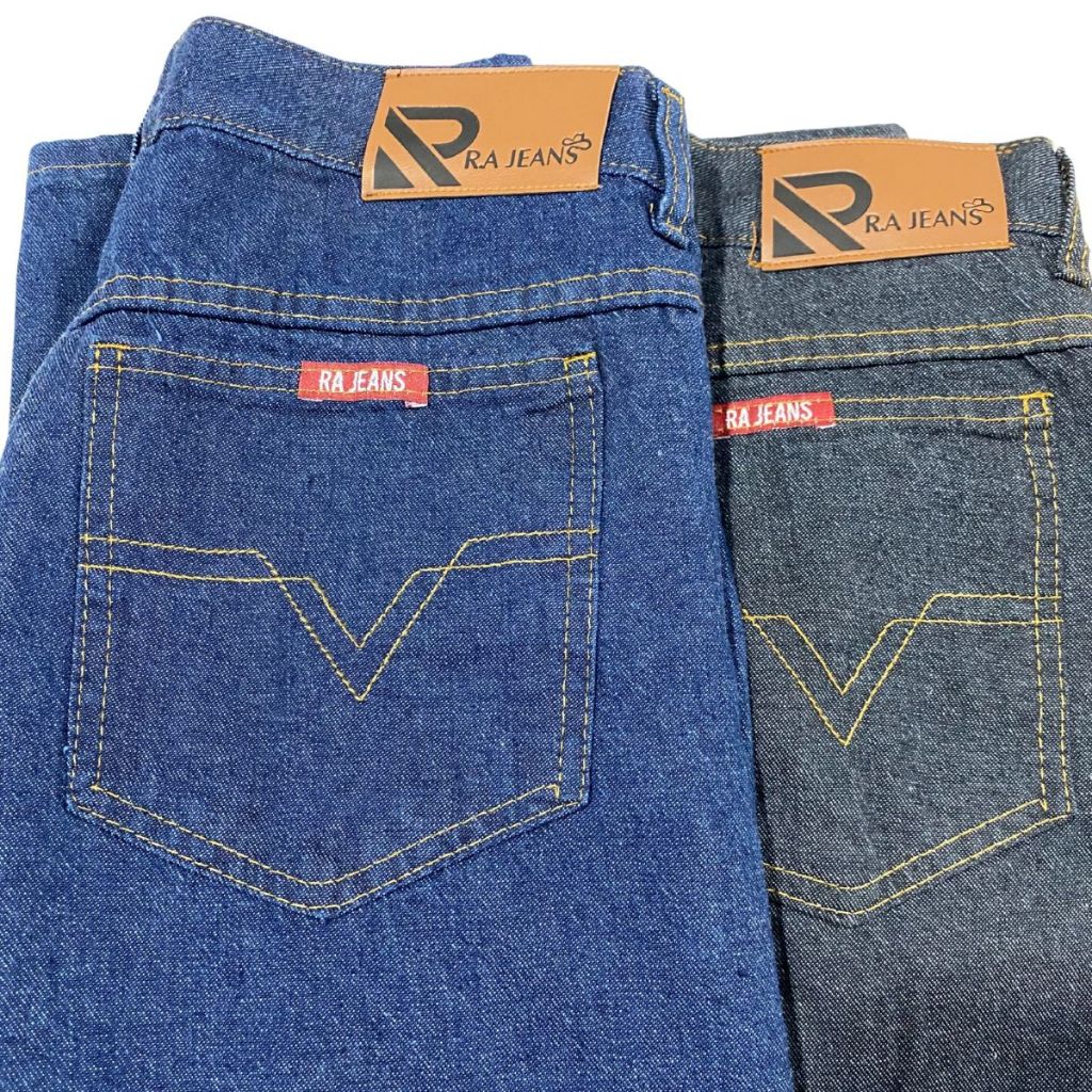 Kit 2 Calça Jeans Masculina Tradicional Plus Size Corte Reto Resistente Tecido Premium 36 ao 58