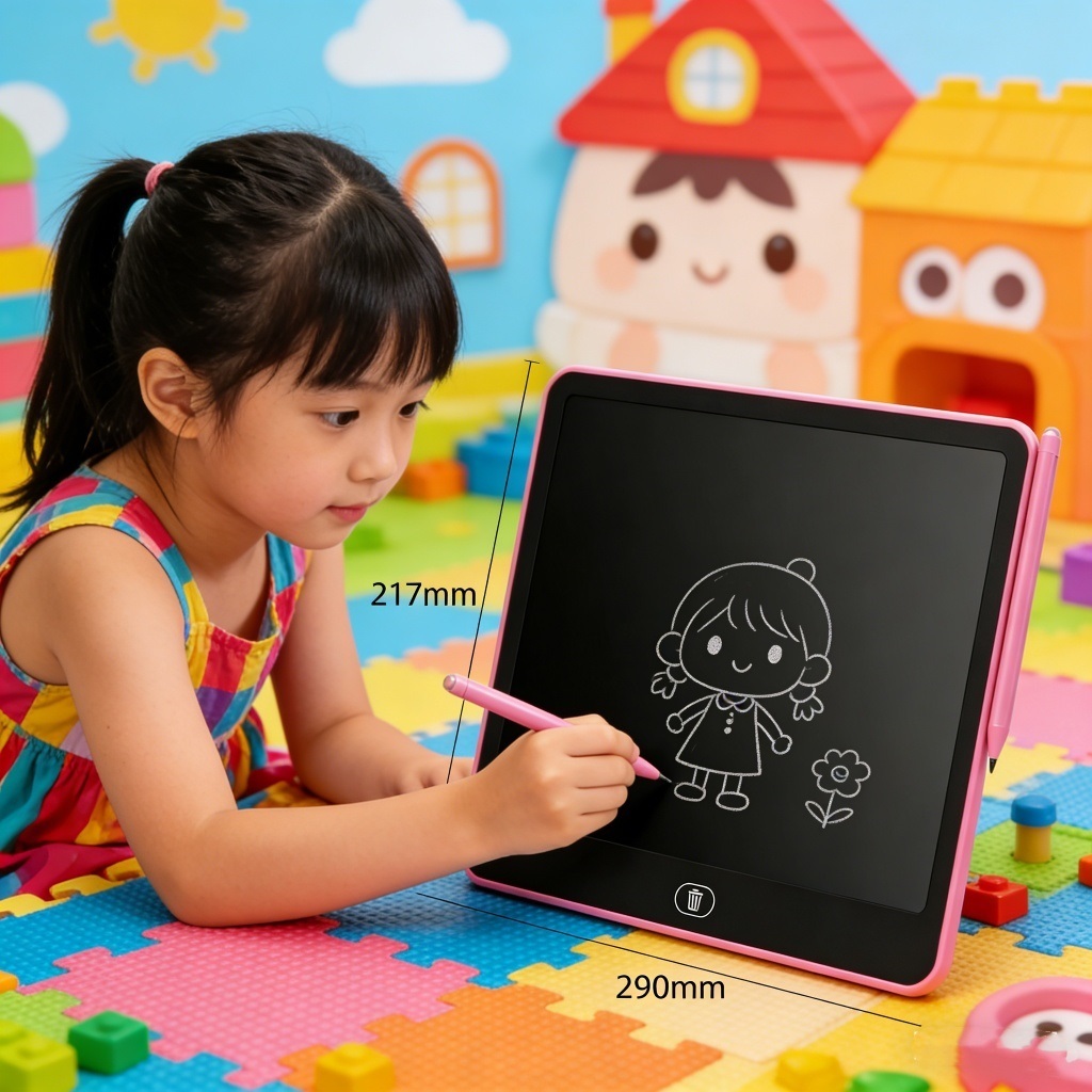 Lousa Mágica Tela Lcd 8.5 /12  Polegadas Infantil De Escrever E Desenhar Tablet