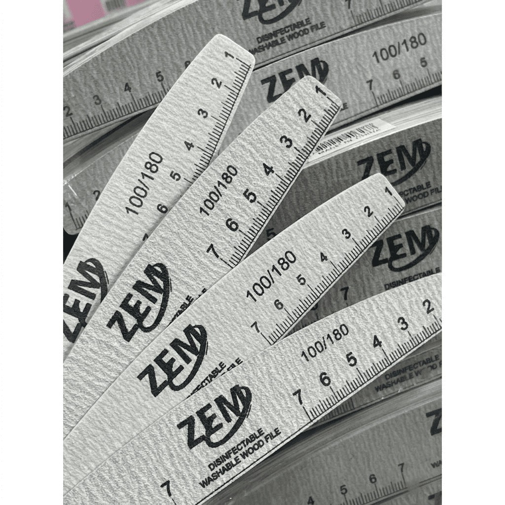 Lixa Bumerangue Profissional Régua ZEM 100/180 O Segredo do Acabamento Perfeito e Simétrico!
