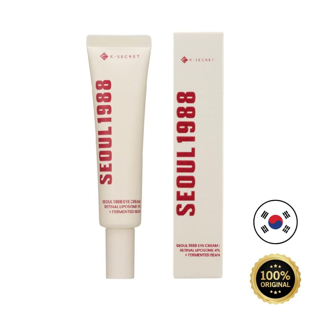 Seoul 1988 Creme Para Olhos Coreano Retinal Lipossomado Reduz Rugas e Olheiras