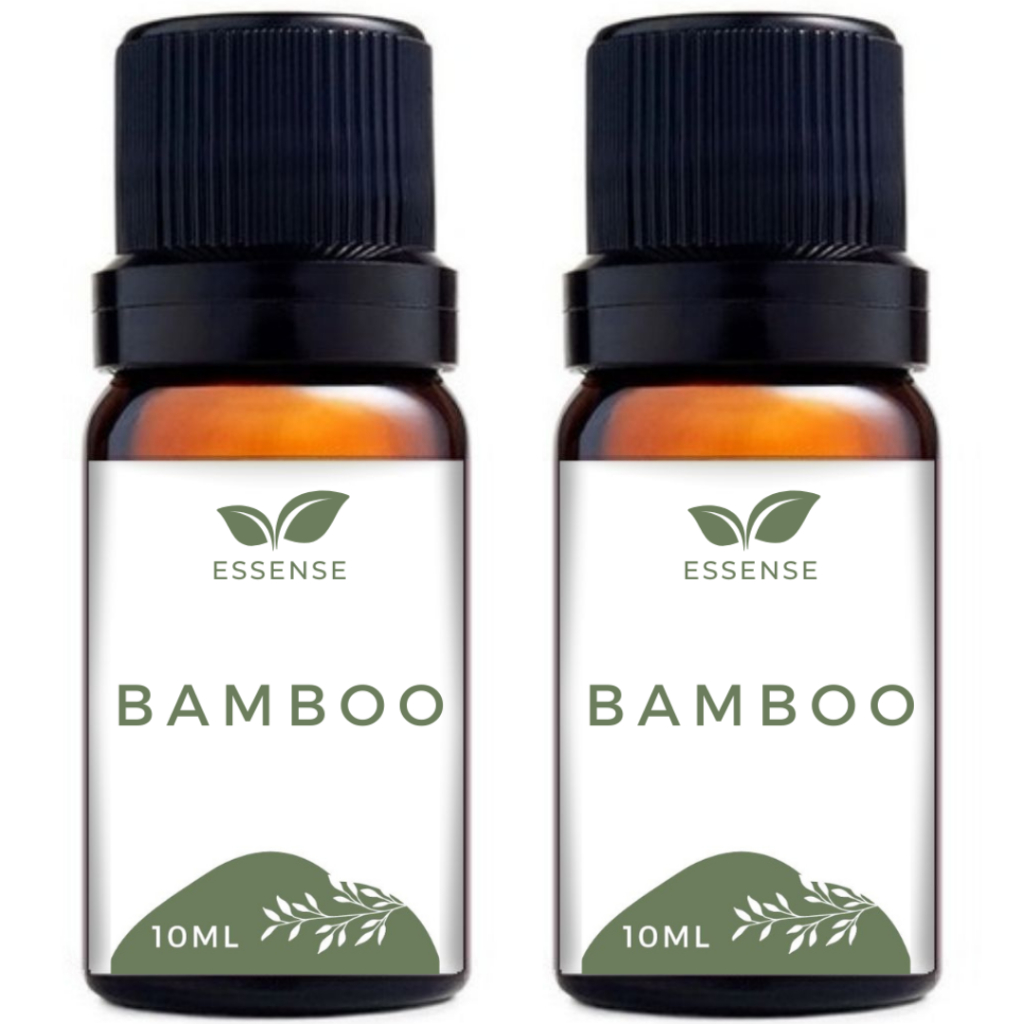 2 Essências de Bamboo 10ml Hidrossolúvel Aromatizador Difusor Umidificador Base Água Bambu Bambo