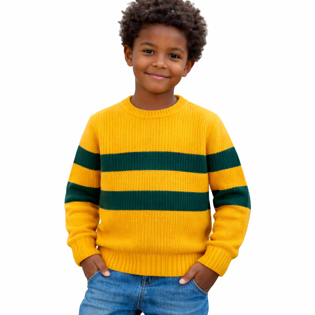 Blusa Do Brasil Infantil Tricot Premium - Modelos Juvenil 4 até 8 Anos Envios Full