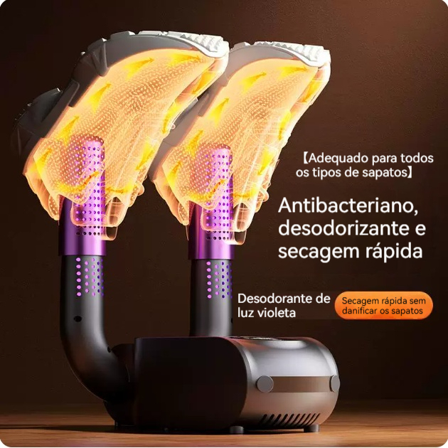Portable Electric Shoe Dryer with 4 Modes Timer Electric Air Dryer for Clothes and Shoes