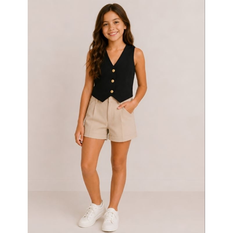 colete social infantil unixex menino ou menina