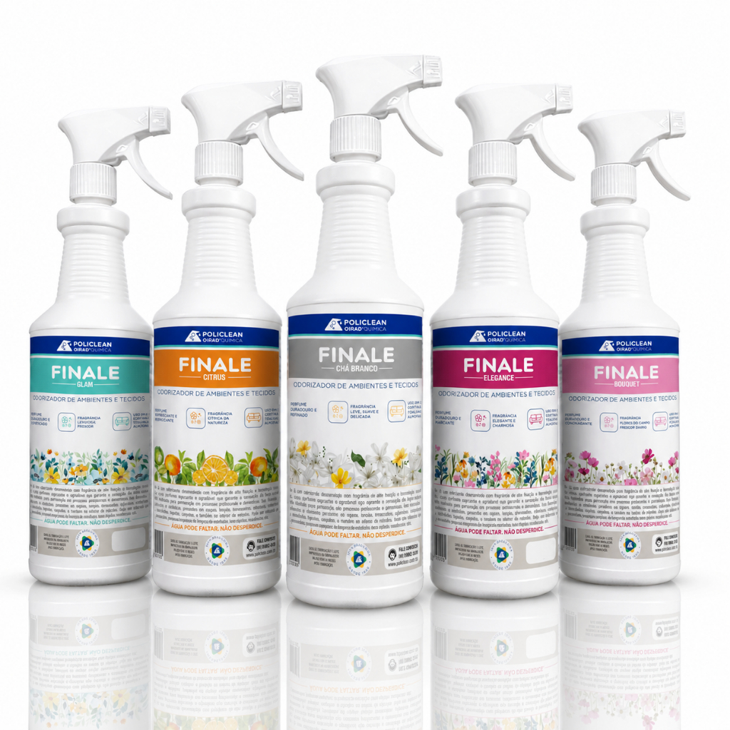 Finale Bouquet Glam Elegance "Cheiro De Rico" Finalizador Aromatizante Ambiente Estofado 500ml e 1 L