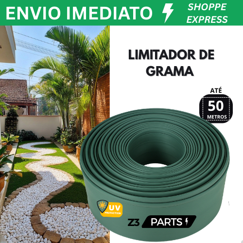 Limitador de grama Separador divisor fechamento de portão com bordas