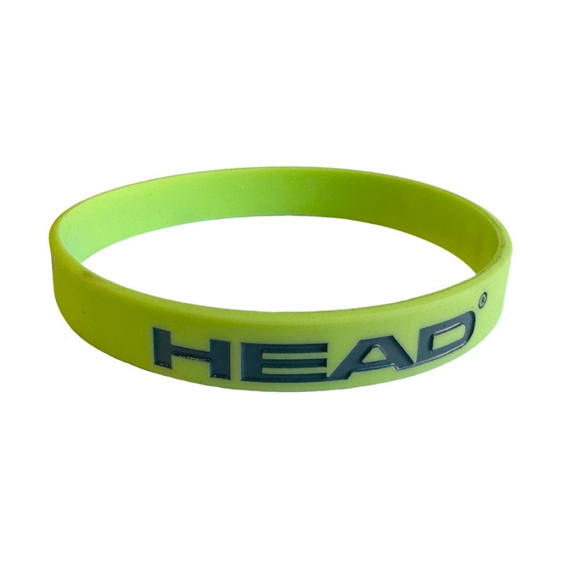 Pulseira Head Original Silicone Tennis, Beach Tenis, Squash, Padel, Pickleball - Verde