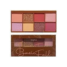 Paleta de Sombras Basic Fall Ruby Rose HB-F527 8 Tons