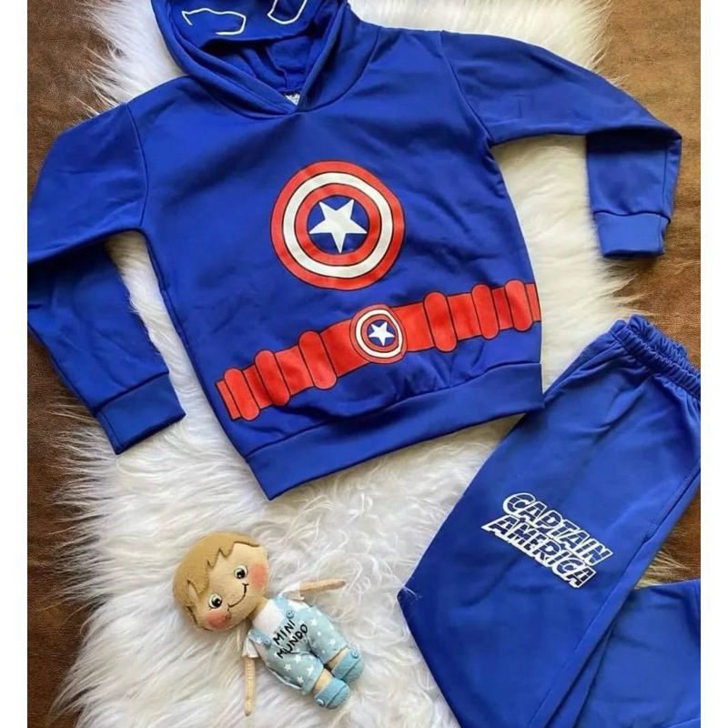 Moletom Do Capitão America Infantil
