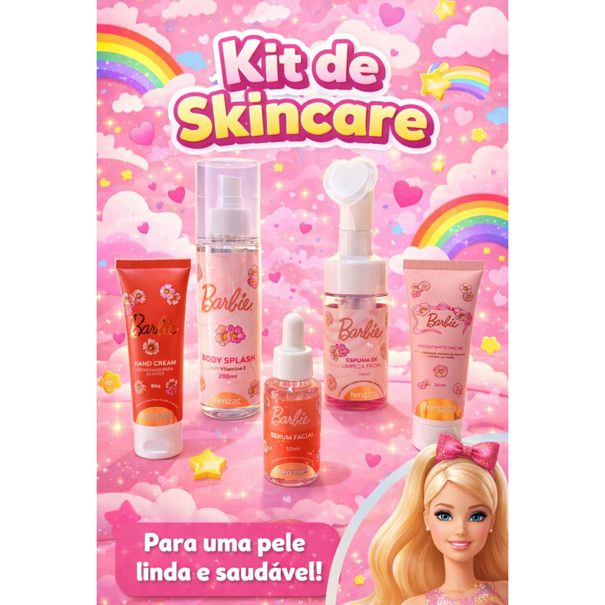 Skin Care Infantil Completo - Skin Care Infantil Menina