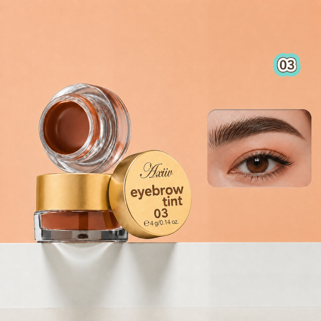 🎀Máscara para Sobrancelha à Prova d’Água | Fixação Duradoura, Longa Duração Sobrancelhas Perfeitas e Definidas 3.3