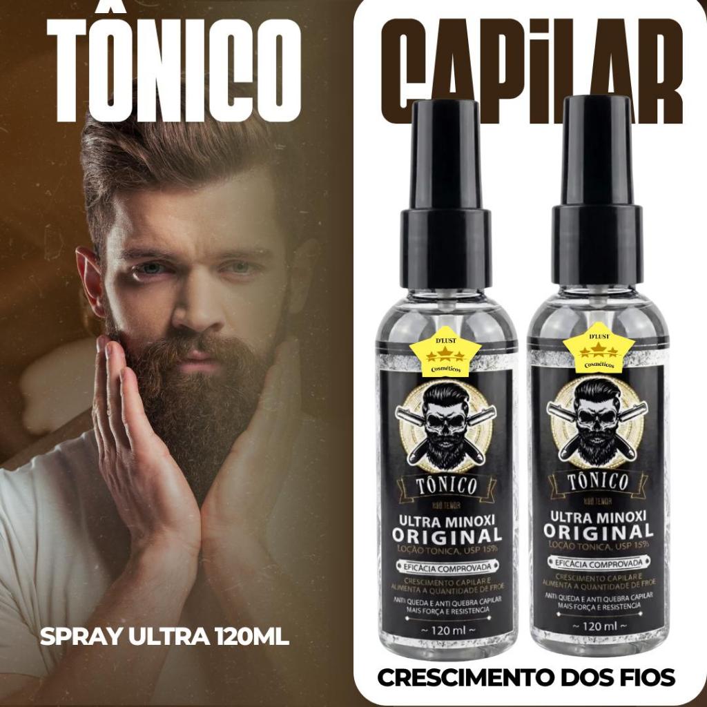 2x Ultra D'Lust Original Barba Cabelo 120ml