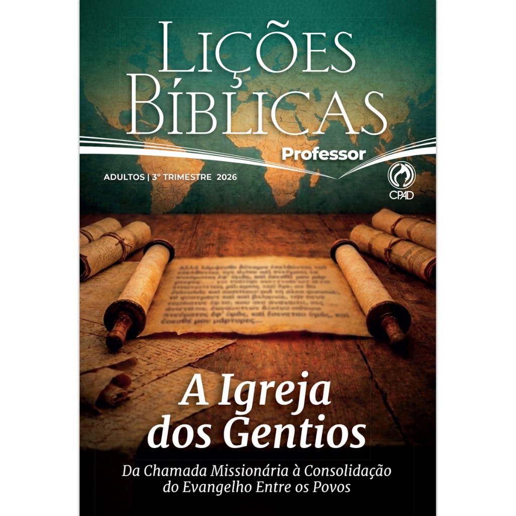 Revista Lições Bíblicas Adultos Professor 3° Trimestre 2026