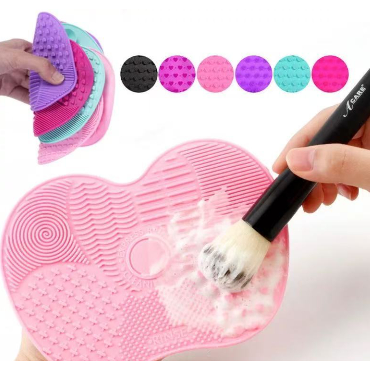 Tapete Para Limpeza De Pincéis Silicone/Pad de limpeza da escova para cuidar e limpar pincéis-GUI ANA