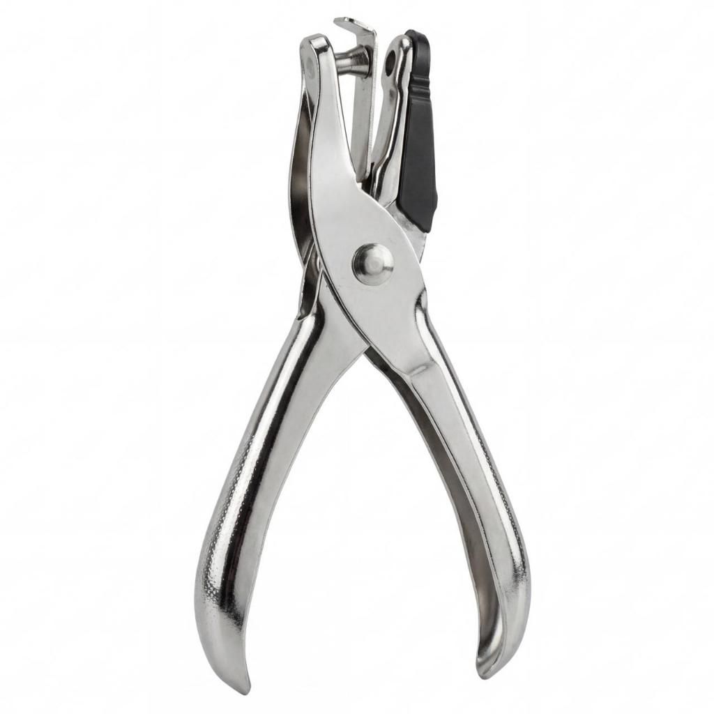 Perfurador De Metal Furo Unico De 6mm Para Ate 6 Folhas 75Gr