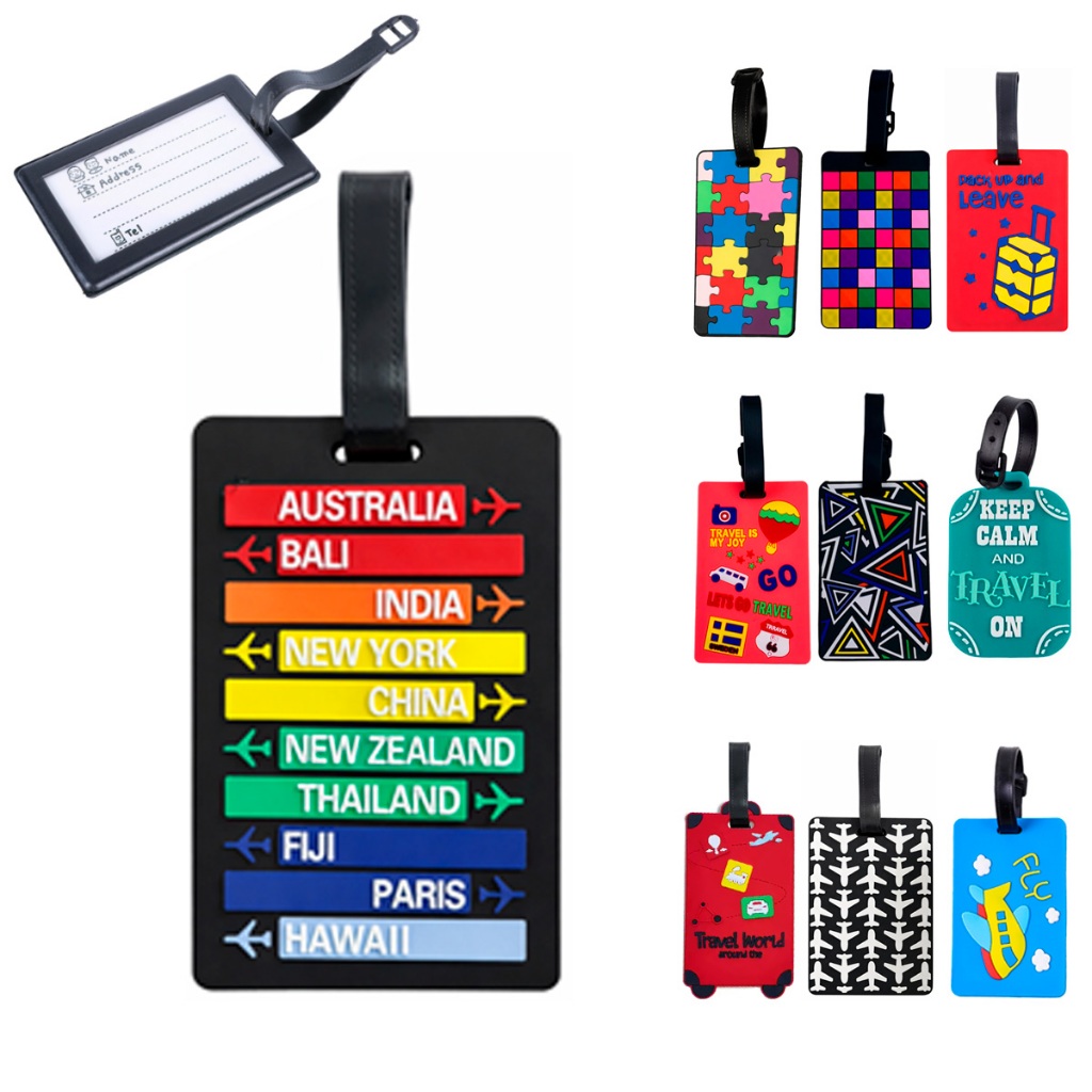 Tag Identificadora para Mala de Viagem