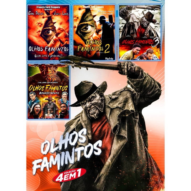 DVD coleção Olhos Famintos