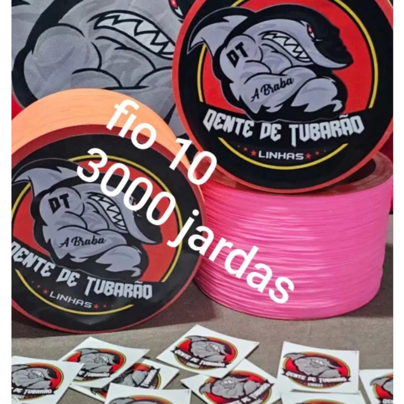linha 3000 pipa dente tubarão