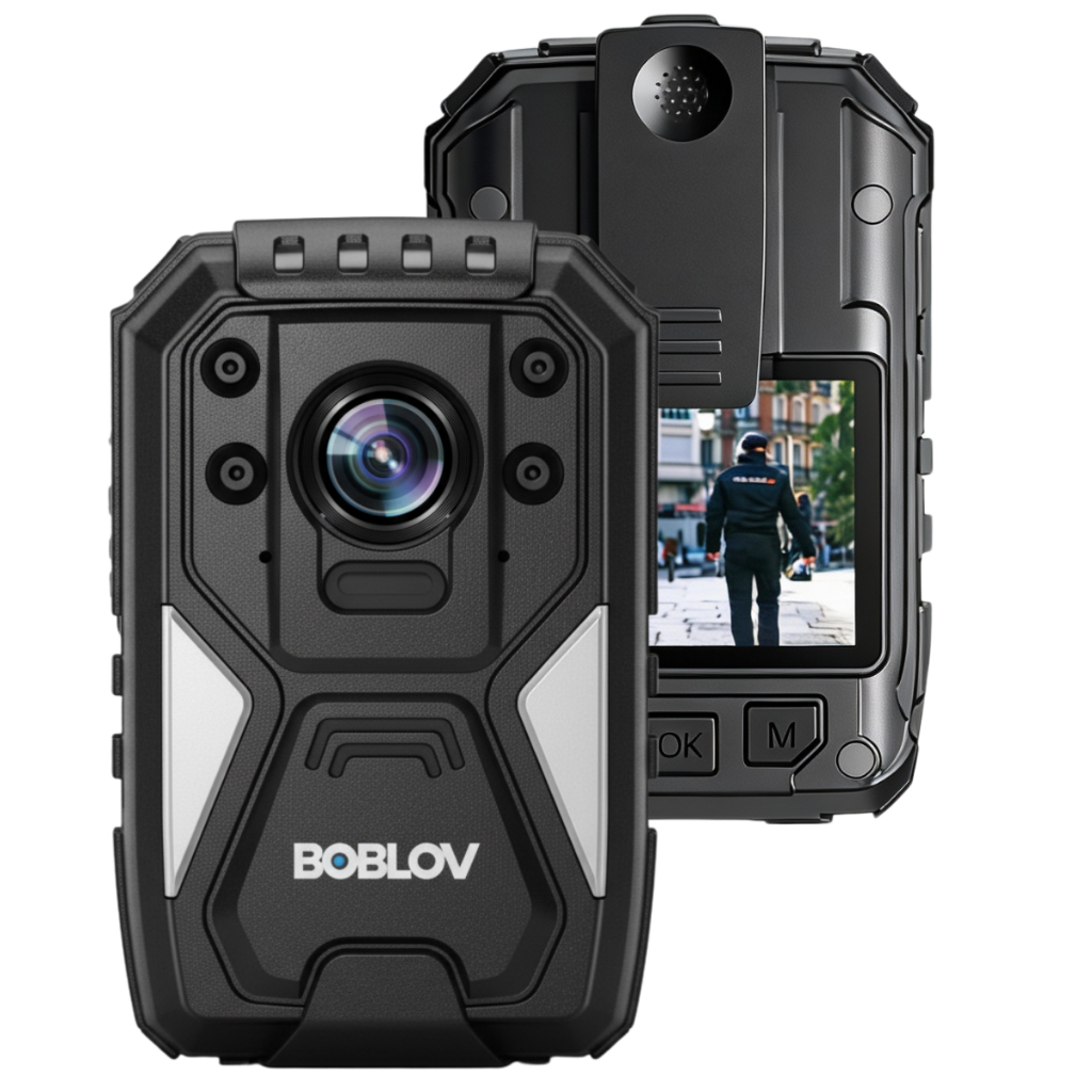 Câmera Policial Body Cam 4K GPS 128GB IR Noturno Áudio Vídeo Profissional Resistente