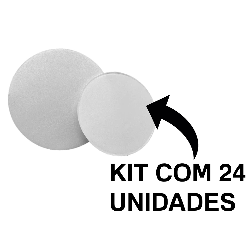 Kit 2 à 24 Absorventes Reutilizáveis Lavável Protetor Seio Amamentação Conforto Gestante Lactante