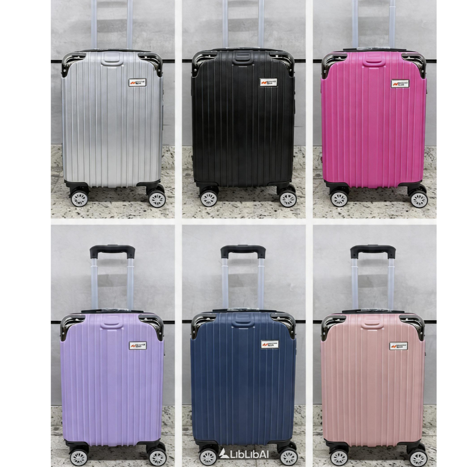 Mala de Viagem ABS Moderna bordo 10KG Padrão Com Senha Promocao | Rodas 360° | Prática para Viagens Não instalado