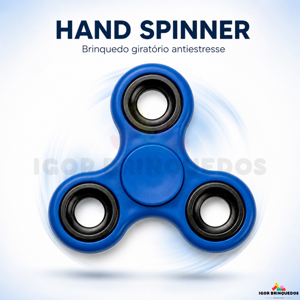 Fidget Hand Spinner Brinquedo Anti Stress Para Ansiedade TDAH Foco Profissional