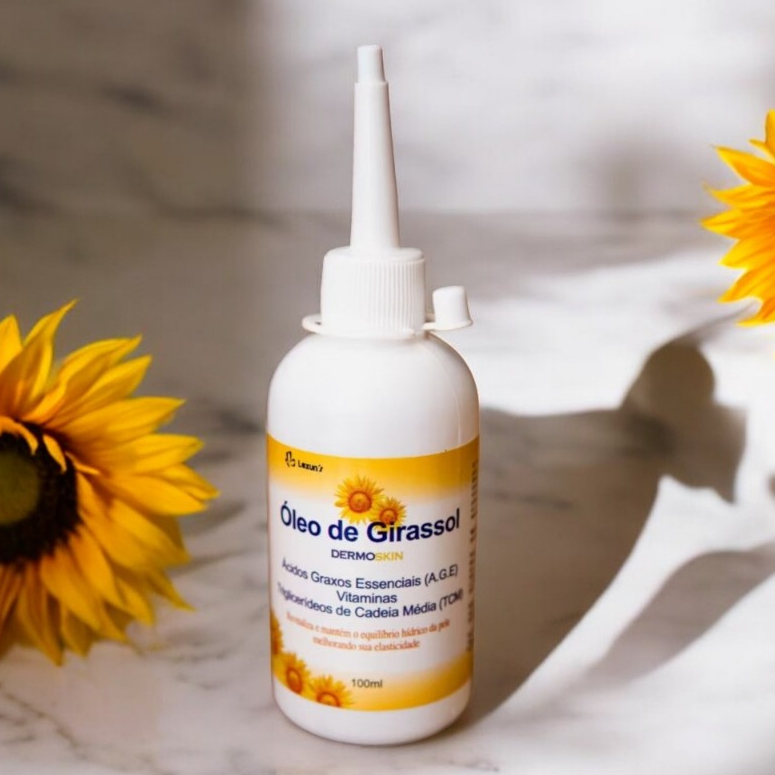 Óleo de Girassol Cicatrizante 100ml (AGE) - Lexun's